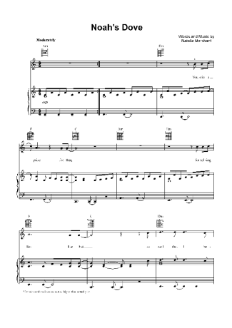 30000 Sheet music - Noah´s Dove - Piano