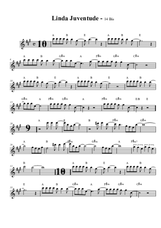118 Sheet music - Linda Juventude - Alto Saxophone
