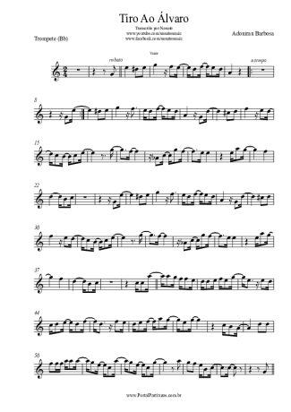 24198 Partitura - Tiro Ao Álvaro - Trompete