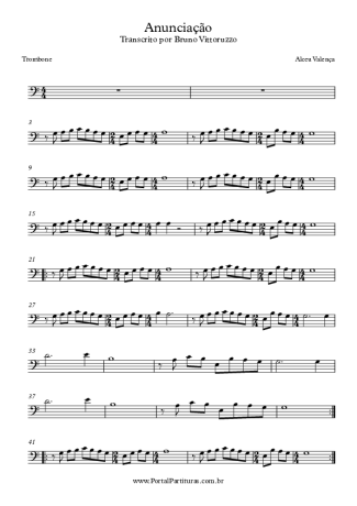 8593 Partitura - Anunciação - Trombone