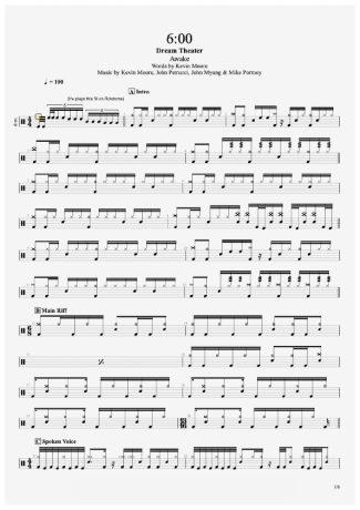 33416 Sheet music - 6.00 - Drums