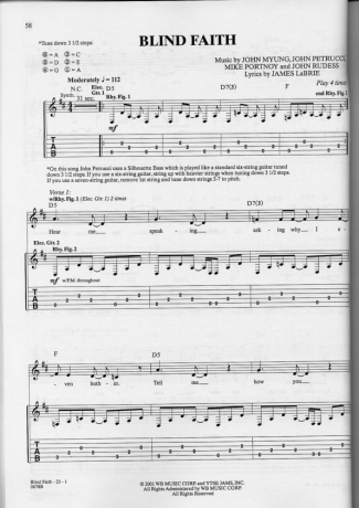 18386 Sheet music - Blind Faith - Guitar