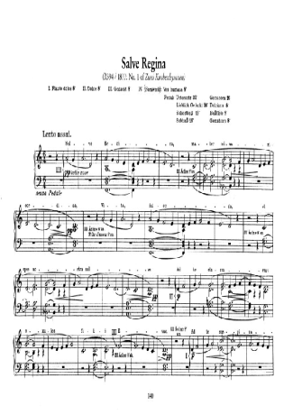 20616 Sheet music - 2 Kirchenhymnen S.669 - Piano