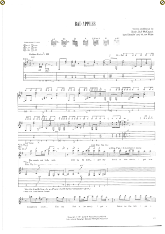 18568 Partitura - Bad Apples - Guitarra