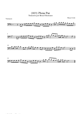 19756 Sheet music - (003) Plena Paz - Cello