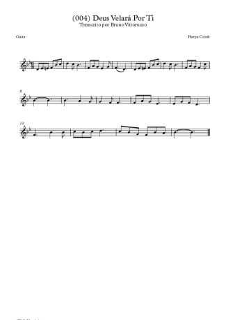 19759 Sheet music - (004) Deus Velará Por Ti - Harmonica