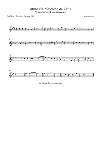 28355 Sheet music - (006) Na Maldição Da Cruz - Clarinet (Bb)