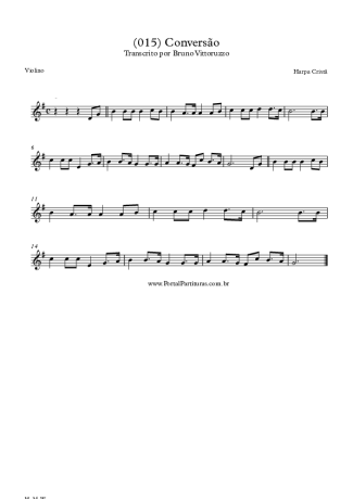19889 Sheet music - (015) Conversão - Violin