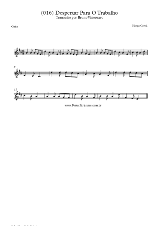 19893 Sheet music - (016) Despertar Para O Trabalho - Harmonica