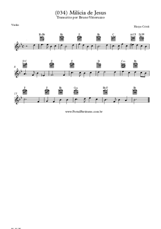 20184 Spartiti - (034) Milícia De Jesus - Chitarra Acustica