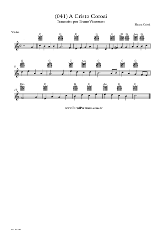 20262 Spartiti - (041) A Cristo Coroai - Chitarra Acustica