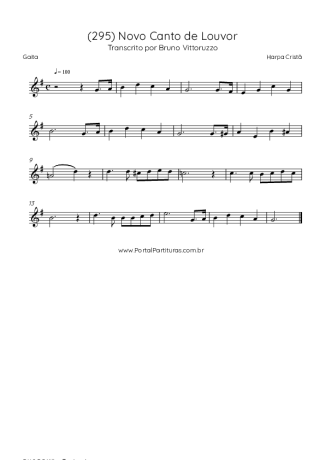 39836 Partitur - (295) Novo Canto De Louvor - Harmonika