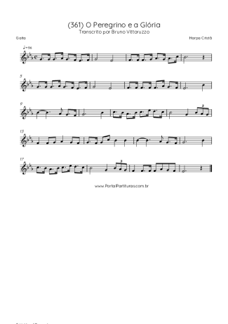 43025 Bladmuziek - (361) O Peregrino E A Glória - Mondharmonica