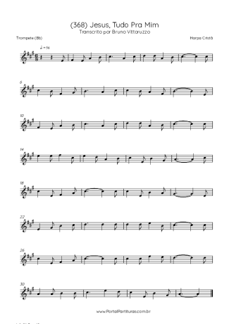 43114 Sheet music - (368) Jesus, Tudo Pra Mim - Trumpet