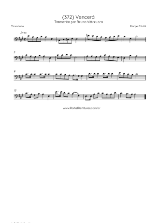 43161 Sheet music - (372) Vencerá - Trombone
