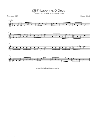 42886 Noter - (389) Lava-me, Ó Deus - Trumpet