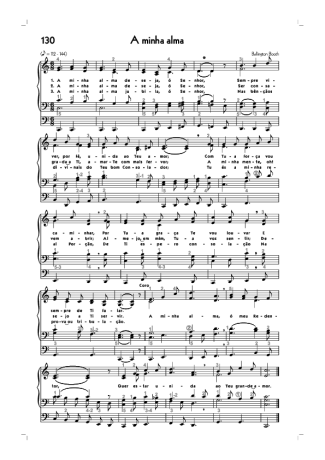 18773 Partitur - (130) A Minha Alma - Organ