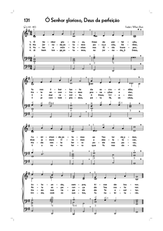 18774 Partitur - (131) Ó Senhor Glorioso Deus Da Perfeição - Organ