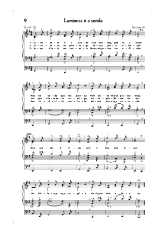 18591 Partitur - (9) Luminosa É A Senda - Organ