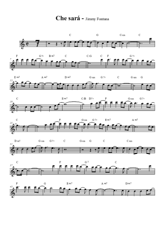 28555 Sheet music - Che Sará - Clarinet (Bb)