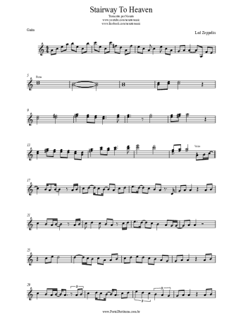 24942 Sheet music - Stairway To Heaven - Harmonica
