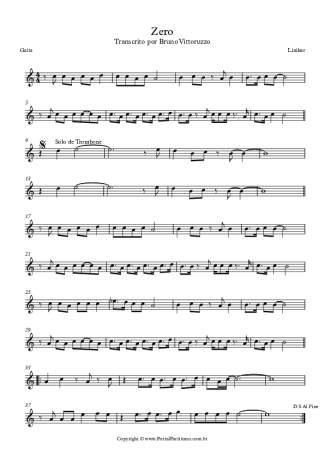 22955 Sheet music - Zero - Harmonica