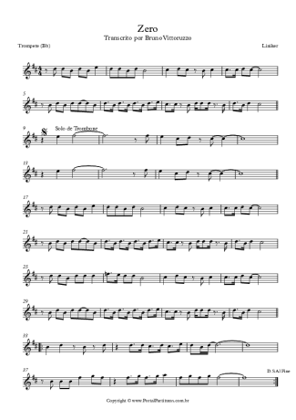 22960 Noten - Zero - Trompete