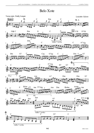 22516 Sheet music - Belo Xote - Accordion