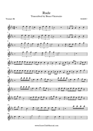 8023 Sheet music - Rude - Trumpet