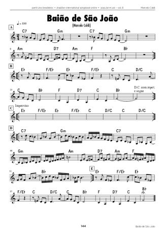 22519 Sheet music - Baião De São João - Accordion