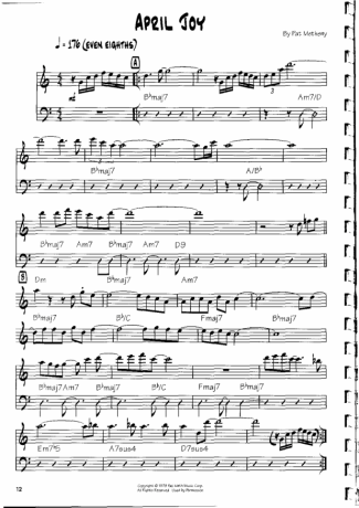 19252 Sheet music - April Joy - Guitar
