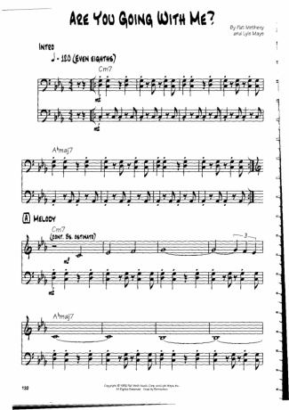 19254 Sheet music - Are You Going With Me - Guitar