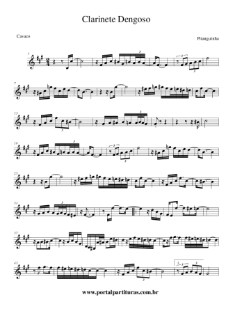1273 Sheet music - Clarinete Dengoso - Small Guitar