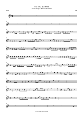 43807 Sheet music - Na Sua Estante - Harmonica