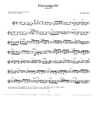 Parangolé - Pixinguinha | Sheet Music for Flute | PDF Download