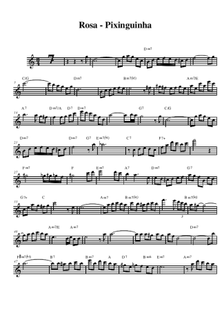 2021 Sheet music - Rosa - Alto Saxophone