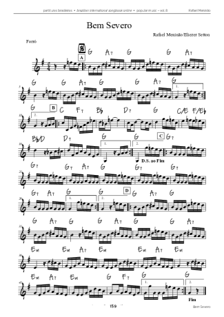 22599 Sheet music - Bem Severo - Accordion