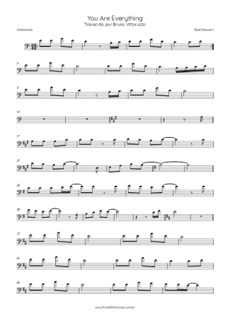 43839 Sheet music - You Are Everything - Cello