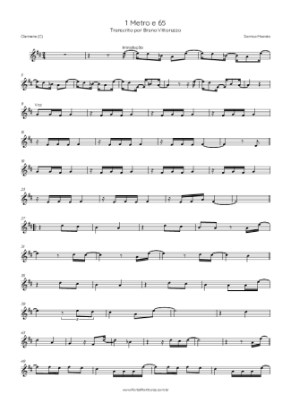 40815 Sheet music - 1 Metro E 65 - Clarinet (C)