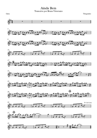 8104 Sheet music - Ainda Bem - Harmonica