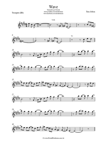 22850 Sheet music - Wave - Trumpet