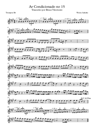 7510 Sheet music - Ar Condicionado no 15 - Trumpet