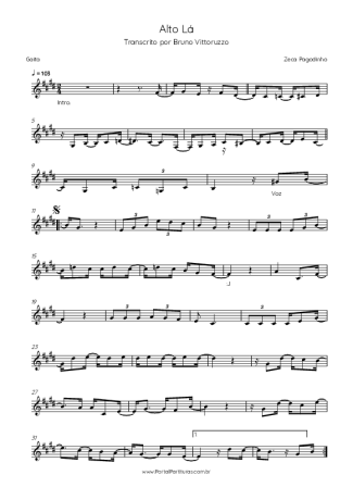 27378 Partitura - Alto Lá - Gaita