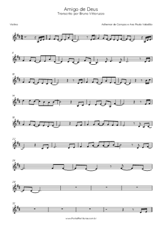 Adhemar de Campos  score for Violin