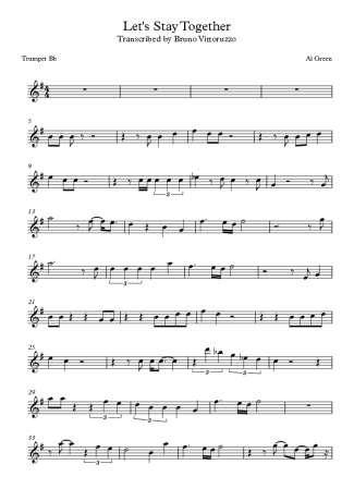 Al Green  score for Trumpet