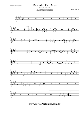 Armandinho  score for Flute