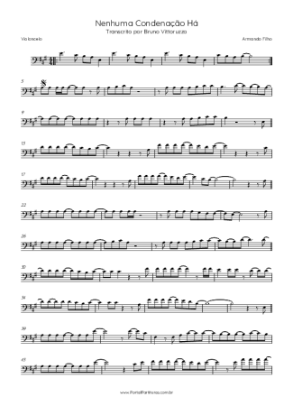 Armando Filho  score for Cello