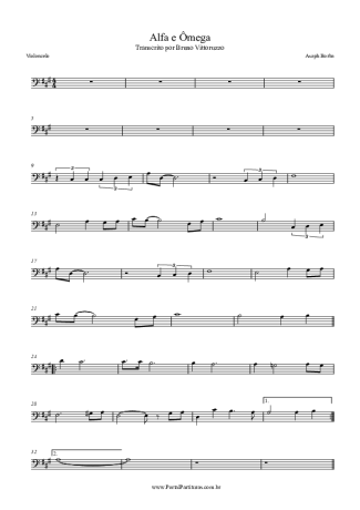 Asaph Borba  score for Cello