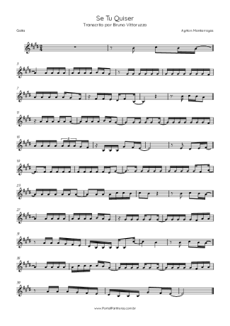 Ayrton Montarroyos  score for Harmonica