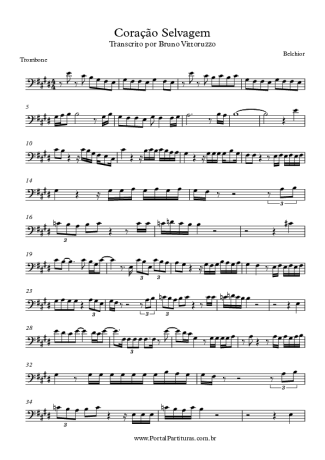 Belchior  score for Trombone